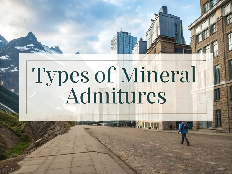 Types Of Mineral Admixtures
