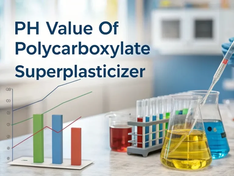 ph value of polycarboxylate superplasticizer