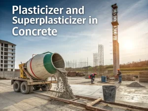 plasticizer and superplasticizer in concrete