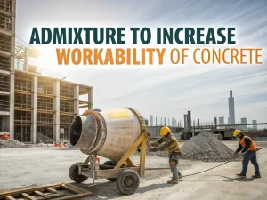admixture to increase workability of concrete