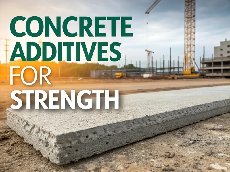 concrete additives for strength