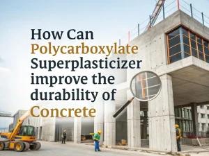 polycarboxylate superplasticizer improve concrete durability