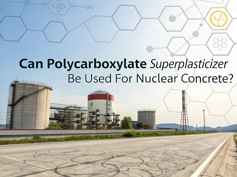 Can Polycarboxylate Superplasticizer Used For Nuclear Concrete