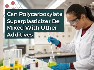 Can Polycarboxylate Superplasticizer Mixed With Other Additives