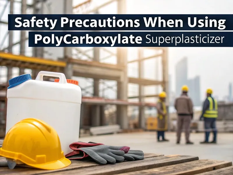 safety precautions when using polycarboxylate superplasticizer