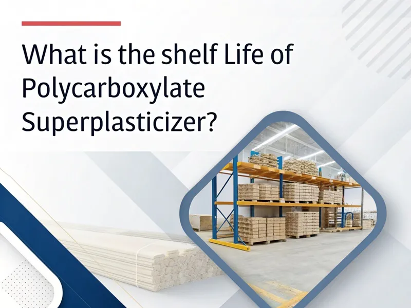 What is the shelf life of polycarboxylate superplasticizer?