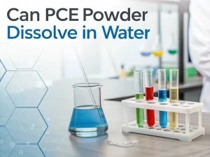 Can PCE powder dissolve in water