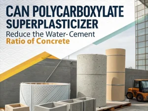 请帮我写一篇google seo文章,文章主题:Can polycarboxylate superplasticizer reduce the water cement ratio of concrete