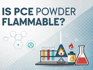 Is PCE powder flammable