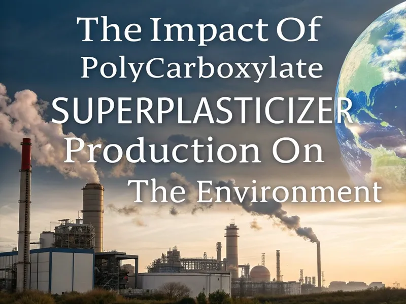 the Environmental Impact of Polycarboxylate Superplasticizer Production