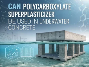Can Polycarboxylate Superplasticizer be used in underwater concrete