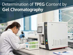 Determination of TPEG Content by Gel Chromatography