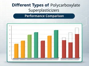 Different Types of Polycarboxylate Superplasticizers Performance Comparison