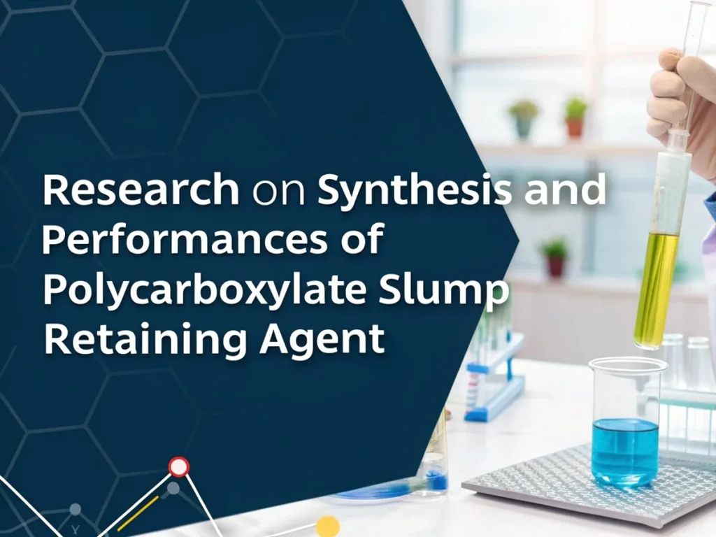 Ｒesearch on synthesis and performances of polycarboxylate slump retaining agent