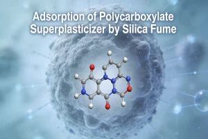Adsorption of Polycarboxylate Superplasticizer by Silica Fume