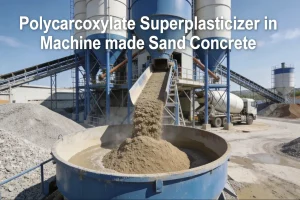 Polycarboxylate Superplasticizer in Machine made Sand Concrete