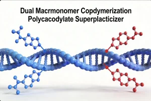 Dual Macromonomer Copolymerization Polycarboxylate Superplasticizer