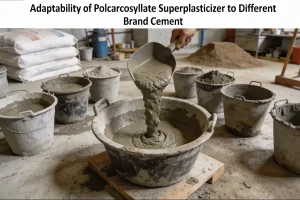 Adaptability of Polycarboxylate Superplasticizer to Different Brand Cement