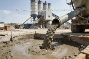 The influence of water reducing agent on thefluidity of solidified soil