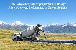 How Polycarboxylate Superplasticizer Dosage Affects Concrete Performance in Plateau Regions