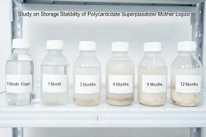 Study On Storage Stability Of PCE Mother Liquor