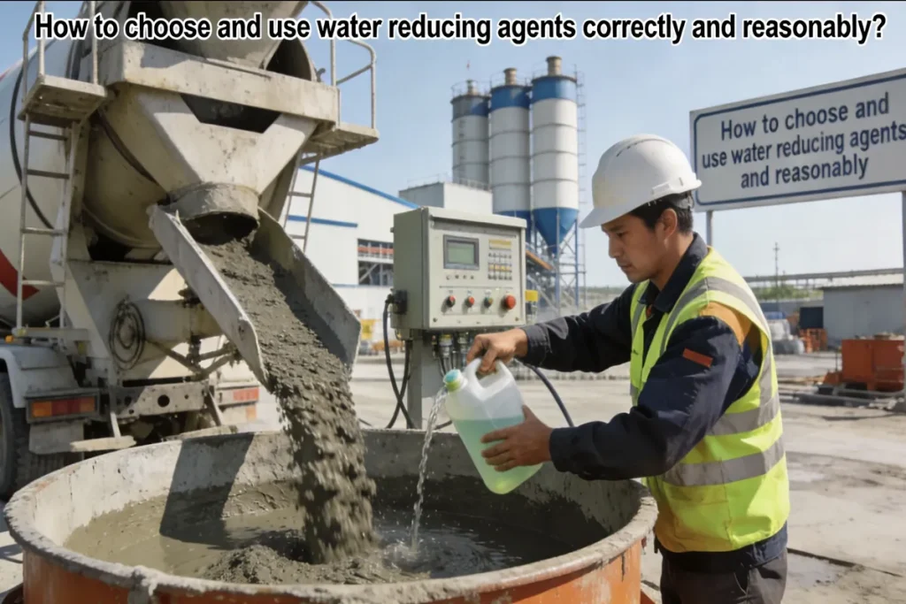How to choose and use water reducing agents correctly and reasonably?