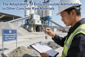 The Adaptability of Polycarboxylate Admixtures to Other Concrete Raw Materials