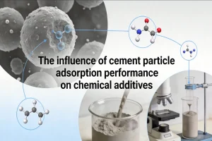 The influence of cement particle adsorption performance on chemical additives