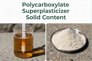 Polycarboxylate Superplasticizer Solid Content