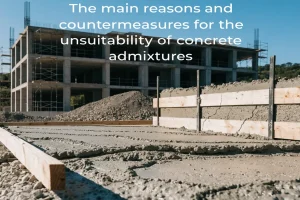 The main reasons and countermeasures for the unsuitability of concrete admixtures