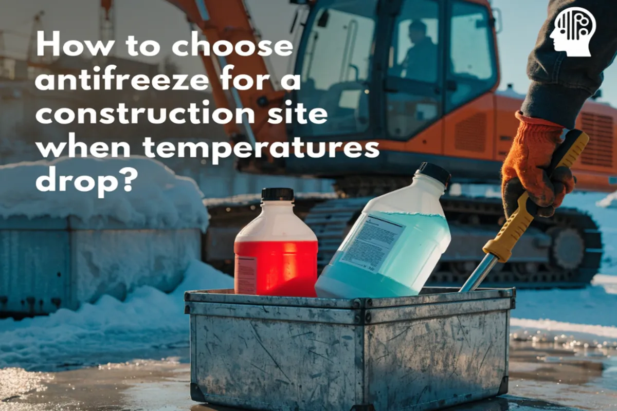 How to choose antifreeze for a construction site when temperatures drop?
